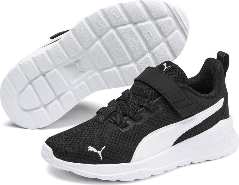 PUMA - Anzarun Lite AC+ PS - Sneakers - Puma Black-Puma White - Mesh
