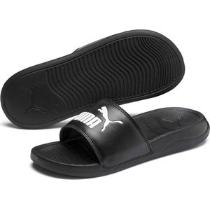 Puma Popcat 20 Jr. Badslippers Zwart/Wit