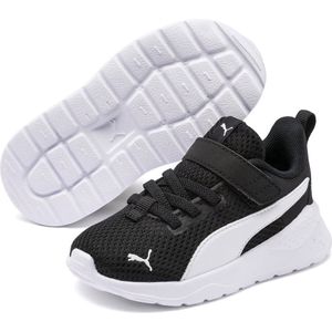 PUMA Anzarun Lite Ac Inf uniseks-baby Sneaker, PUMA BLACK-PUMA WHITE, 21 EU