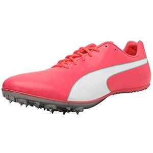 PUMA Evospeed Sprint 10 Sneakers, uniseks, Rose Ignite Pink Puma Silver, 40.5 EU