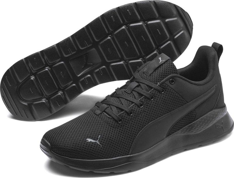 PUMA - Anzarun Lite - Sportschoenen - Zwart - Mesh - SoftFoam+