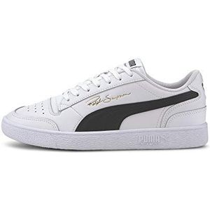 PUMA Ralph Sampson Lo Sneakers voor volwassenen, uniseks, Wit Puma White Puma Black Puma White, 36 EU