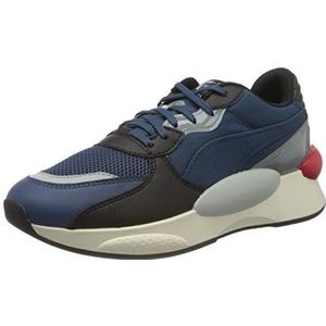 PUMA Rs 9.8 Fresh Sneakers voor volwassenen, uniseks, Blauw Dark Denim Whisper White 01, 40.5 EU