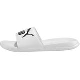 Puma Slippers - Maat 42 - Unisex - wit - zwart