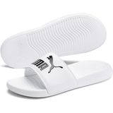 Puma Slippers - Maat 42 - Unisex - wit - zwart