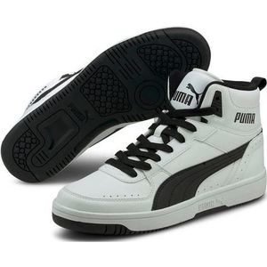 PUMA Unisex Puma Rebound JOY Sneakers, Puma White-Puma Black, 38 EU