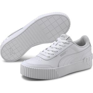 PUMA - Carina Lift TW - Damessneakers - Wit - Kunstleer