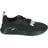 Sneakers Puma Wired Run PUMA. Canvas materiaal. Maten 29. Zwart kleur