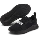 Puma - Wired Run - Sneakers - Zwart - Canvas