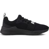 Sneakers met veters voor kinderen wired zwart