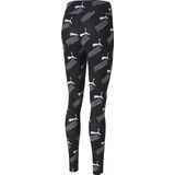 PUMA - Amplified AOP - Leggings - Puma Black