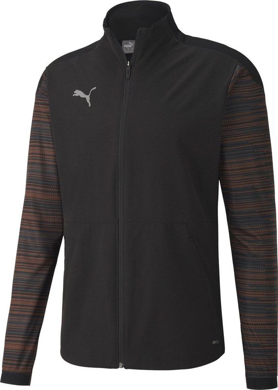 PUMA - ftblNXT Pro Jacket - Voetbaljas - Puma Black-Shocking Orange