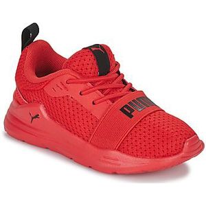 PUMA Unisex Baby Wired Run AC INF Sneaker, HIGH Risk RED Black, 5 UK Child
