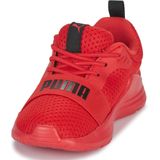 Sneakers Wired Run AC PUMA. Canvas materiaal. Maten 24. Rood kleur