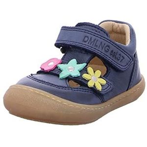 Däumling Sunny loopschoenen voor meisjes, Chalk jeans., 22 EU Schmal