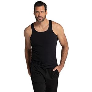 JP 1880 Heren grote maten grote maten Menswear L-8XL tanktop, rib, mouwloos, tot 8XL 782617, donkergrijs, 4XL