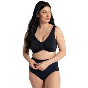 Ulla Popken Grote maten damesbeha, bustier, zwart, 110D