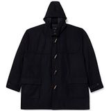 JP 1880 Herenkleding Big & Tall Plus Size L-8XL Duffeljas, waterafstotend, tuimelknoppen, tot 8 XL 795121, Donker Marine, 8XL