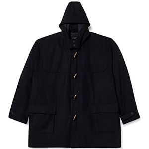 JP 1880 Herenkleding Big & Tall Plus Size L-8XL Duffeljas, waterafstotend, tuimelknoppen, tot 8 XL 795121, Donker Marine, 8XL