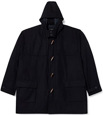 JP 1880 Herenkleding Big & Tall Plus Size L-8XL Duffeljas, waterafstotend, tuimelknoppen, tot 8 XL 795121, Donker Marine, 8XL