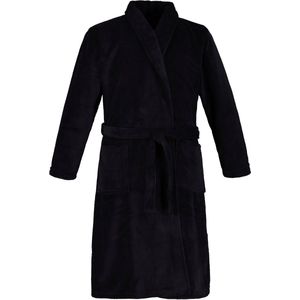 JP 1880 Heren grote maten grote maten Menswear L-8XL badjas, homewear, microvezel, ceintuur, tot 8XL 701445, donkermarine, XL Tall