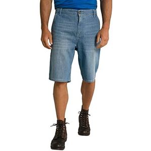 JP 1880 Heren Bermuda, Workwear, Cargozakken, Ultra Loose Fit, tot maat 70 broek, Blue Denim, 52