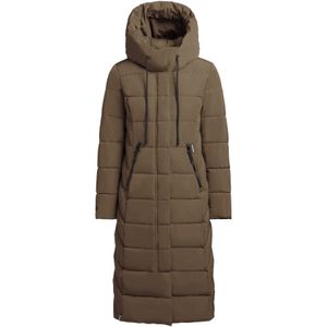 khujo Wintermantel 'Tynse'  olijfgroen