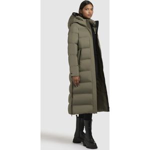 Khujo Mayla2 Winterjas groen Nylon Basics, Casual wear, Street wear