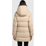 khujo - Tanare3 - Gewatteerde Jas - Beige - Warm Gevoerd