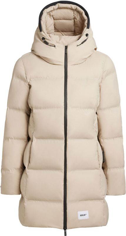 khujo - Tanare3 - Gewatteerde Jas - Beige - Warm Gevoerd