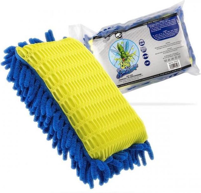 Nuke - Bug Swiper - Insectenreiniger - Blauw/Geel - 80% Polyester, 20% Polyamide