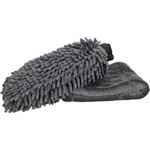 Nuke Guys - Shiny Wheels - Microvezel Set - Grijs - Voor Velgen en Motorfiets Onderhoud