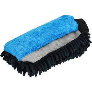 Nuke Guys - 3-in-1 Washandje - Autoreinigers - Zacht - Chenille - Microvezel