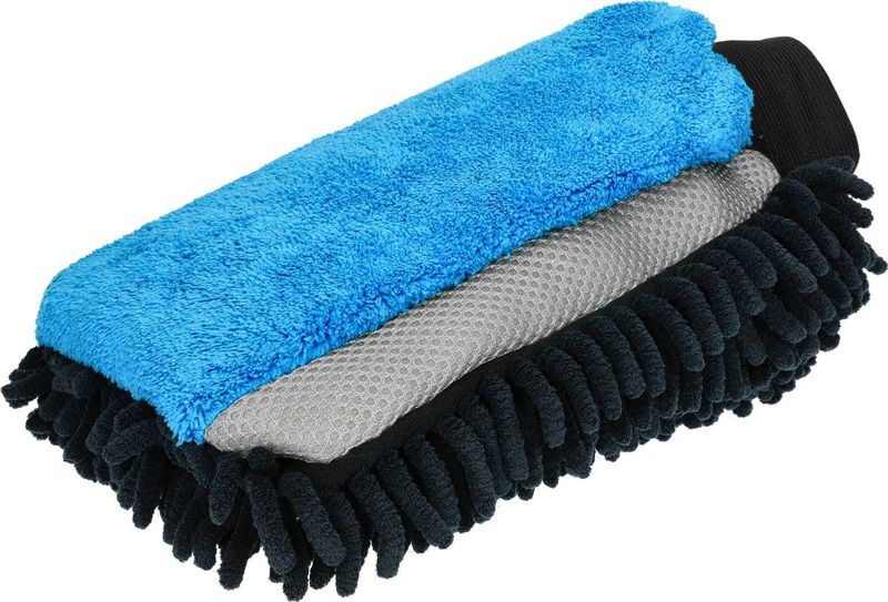 Nuke Guys - 3-in-1 Washandje - Autoreinigers - Zacht - Chenille - Microvezel