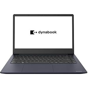 DYNABOOK Toshiba Satellite Pro C40-G-116 Notebook (14,0 inch FullHD (Intel Core i5-10210U, 8 GB RAM, 256 GB SSD, Windows 10 Pro 64 bit), donkerblauw Spaans QWERTY-toetsenbord