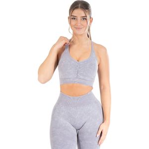 Smilodox - Vrouwen Sport Bh - Batik - Geschikt Voor Sportschool Fitness Hardlopen