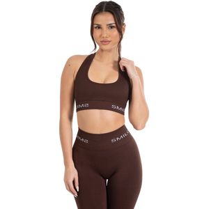 Smilodox - Azura - Sportbeha - Haltertop - Dames - Naadloos - Sterke Ondersteuning