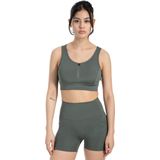 Smilodox - Sportbeha Kathi - Dames - Met Rits Aan De Voorkant - Cups En Bies