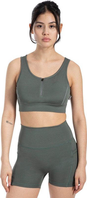 Smilodox - Sportbeha Kathi - Dames - Met Rits Aan De Voorkant - Cups En Bies