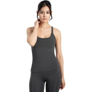 Smilodox - Missie - Tanktop - Dames - Nauwsluitende Pasvorm - Smalle Bandjes