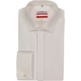 MARVELIS - Modern Fit - Smoking Overhemd - Off-white - Strijkvriendelijk