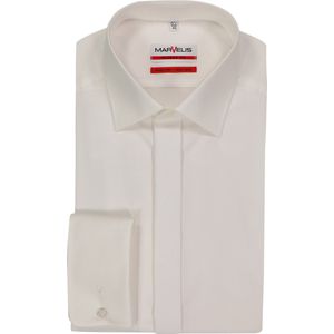 MARVELIS - Modern Fit - Smoking Overhemd - Off-white - Strijkvriendelijk