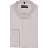 MARVELIS - Overhemd - Wit - 100% Katoen - Kent Kraag - Lange Mouwen