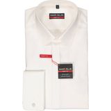 MARVELIS - Body Fit - Overhemd - Off-White - Strijkvriendelijk - Katoen