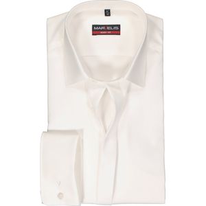 MARVELIS - Body Fit - Overhemd - Off-White - Strijkvriendelijk - Katoen