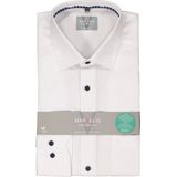 MARVELIS - Comfort Fit - Overhemd - Wit - Popeline