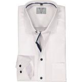 MARVELIS - Comfort Fit - Overhemd - Wit - Popeline