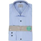 MARVELIS - Comfort Fit - Overhemd - Lichtblauw - Popeline
