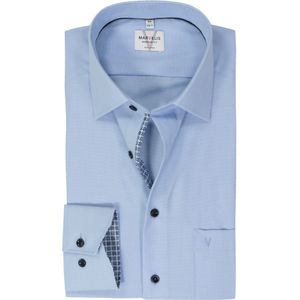MARVELIS - Overhemd - Lichtblauw - Katoen - Modern Fit