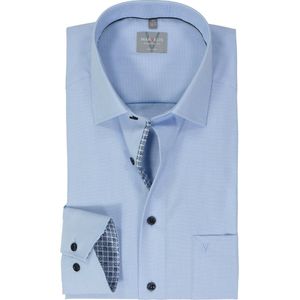 MARVELIS comfort fit overhemd, popeline, lichtblauw